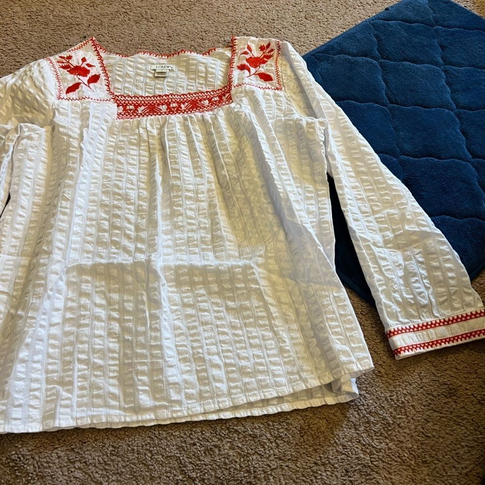 J crew small blouse - Picture 3 of 8